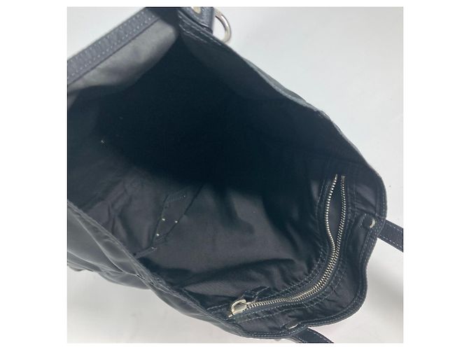 Tote Borsa a spalla ricamata con fiori Prada Nero Multicolore - vista 11