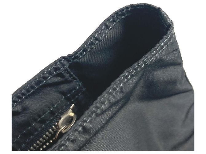 Tote Borsa a spalla ricamata con fiori Prada Nero Multicolore - vista 9