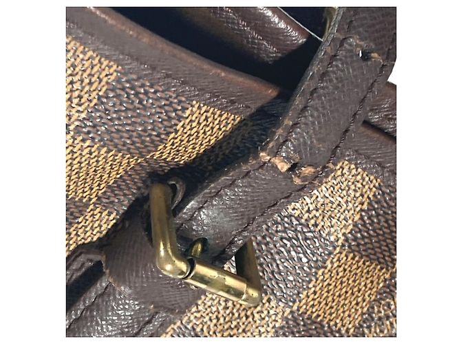 Bucket Borsa a secchiello Damier Mare di Louis Vuitton Marrone Damier ebene - vista 10