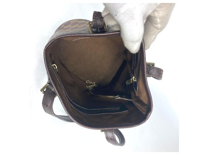 Bucket Borsa a secchiello Damier Mare di Louis Vuitton Marrone Damier ebene - vista 11