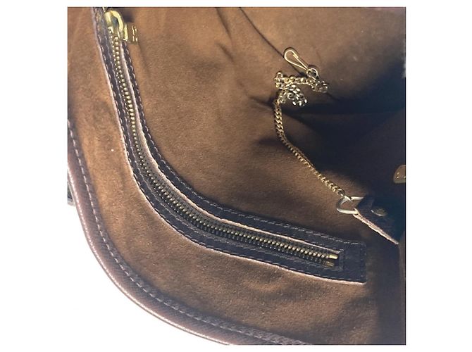 Bucket Borsa a secchiello Damier Mare di Louis Vuitton Marrone Damier ebene - vista 12