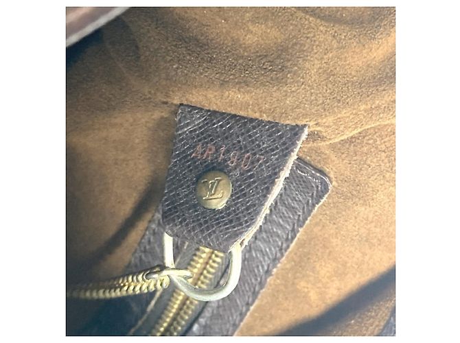Bucket Borsa a secchiello Damier Mare di Louis Vuitton Marrone Damier ebene - vista 14
