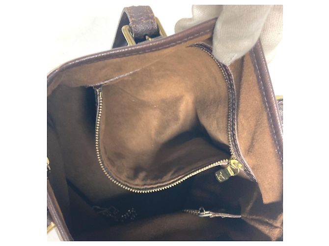 Bucket Borsa a secchiello Damier Mare di Louis Vuitton Marrone Damier ebene - vista 17