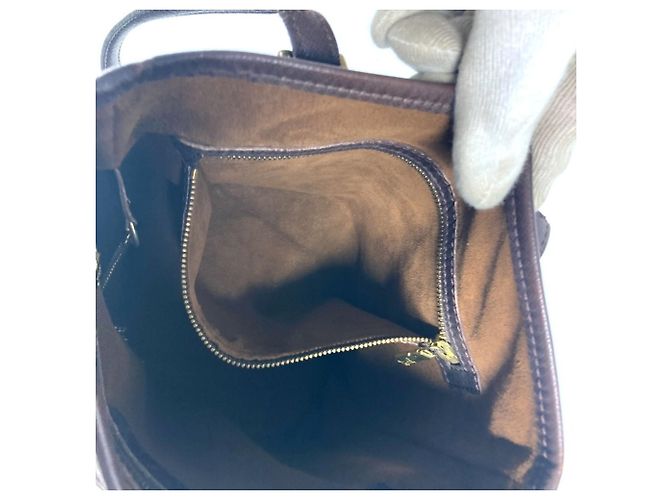 Bucket Borsa a secchiello Damier Mare di Louis Vuitton Marrone Damier ebene - vista 18