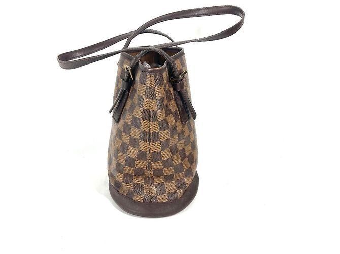 Bucket Borsa a secchiello Damier Mare di Louis Vuitton Marrone Damier ebene - vista 3