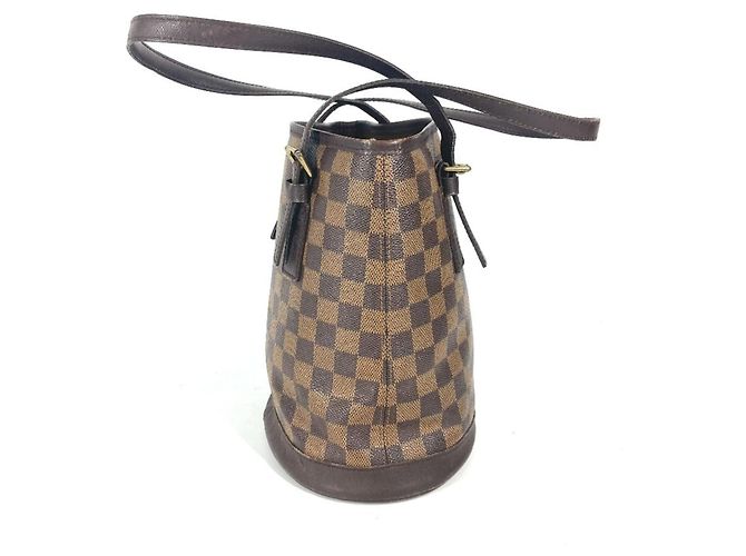 Bucket Borsa a secchiello Damier Mare di Louis Vuitton Marrone Damier ebene - vista 4
