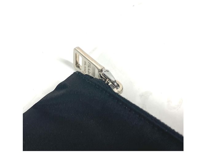 Pochette per trucco in nylon nero Prada 2M1214 - vista 10