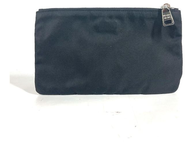 Pochette per trucco in nylon nero Prada 2M1214 - vista 2