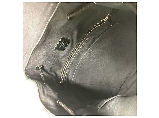 Louis Vuitton Damier Graphite Christopher MM Rucksack Schwarz - Ansicht 14