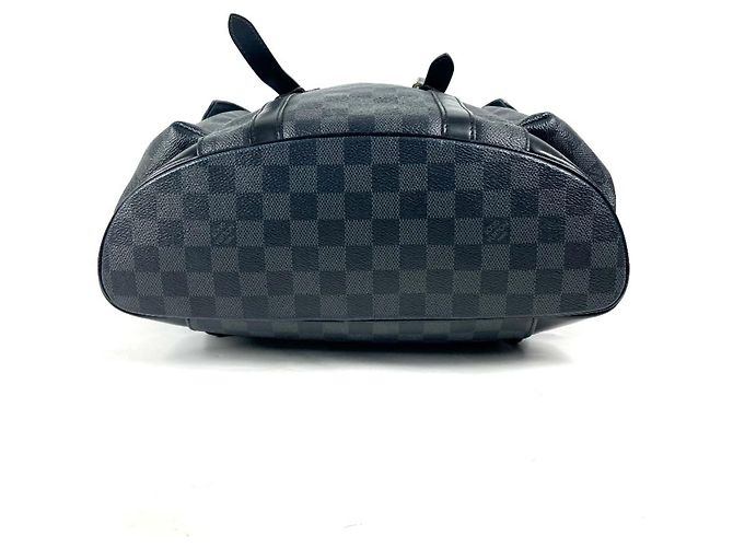 Louis Vuitton Damier Graphite Christopher MM Rucksack Schwarz - Ansicht 5