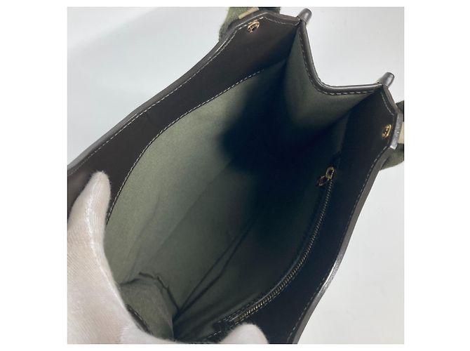 Borsa Tote Mini Sac Catline Monogramma Louis Vuitton Cachi - vista 11