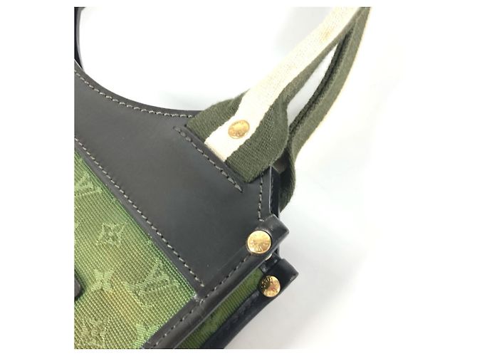 Borsa Tote Mini Sac Catline Monogramma Louis Vuitton Cachi - vista 8
