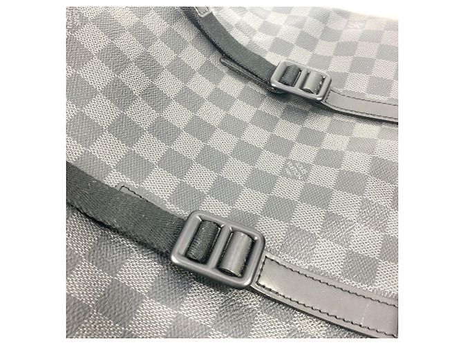Borsa a tracolla Louis Vuitton Damier Graphite Skyline Nero - vista 17