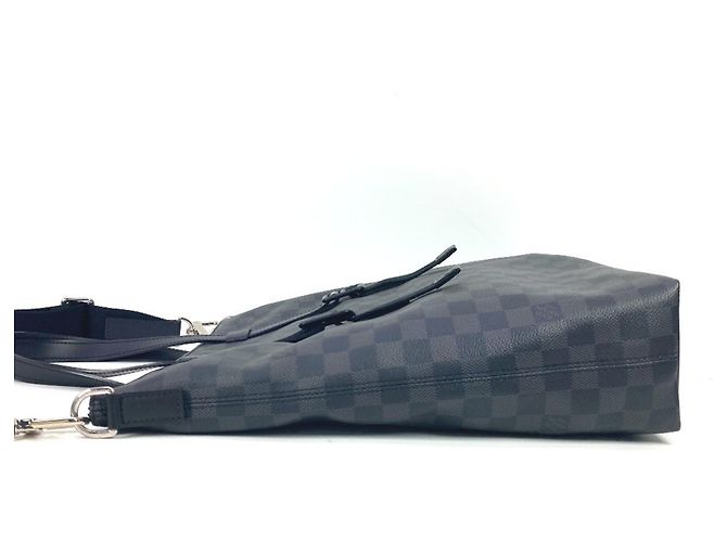 Borsa a tracolla Louis Vuitton Damier Graphite Skyline Nero - vista 3