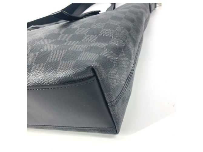 Borsa a tracolla Louis Vuitton Damier Graphite Skyline Nero - vista 6