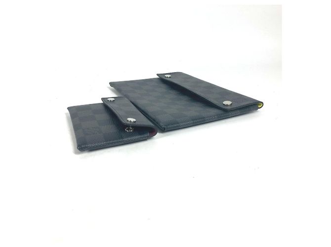 Set di borse Louis Vuitton Damier Graphite Alpha Triple Pouch Nero - vista 8