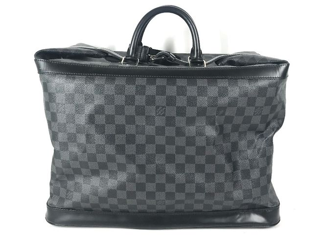 Louis Vuitton Damier Graphite Grimo Travel Bag Black - view 5