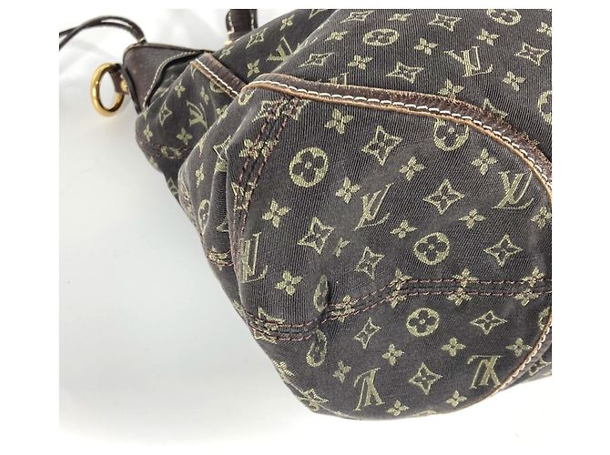 Borsa a tracolla Anjou 2WAY Mini Lin Monogram Louis Vuitton Marrone - vista 10
