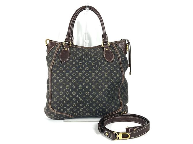Borsa a tracolla Anjou 2WAY Mini Lin Monogram Louis Vuitton Marrone - vista 18