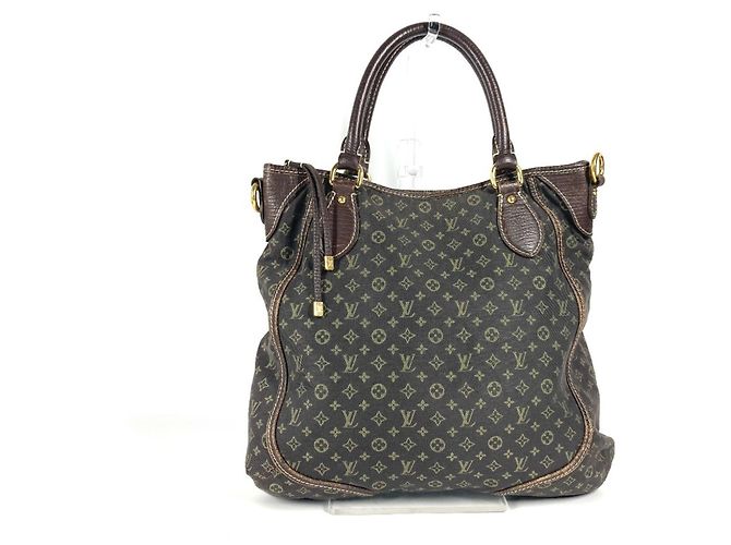 Borsa a tracolla Anjou 2WAY Mini Lin Monogram Louis Vuitton Marrone - vista 2