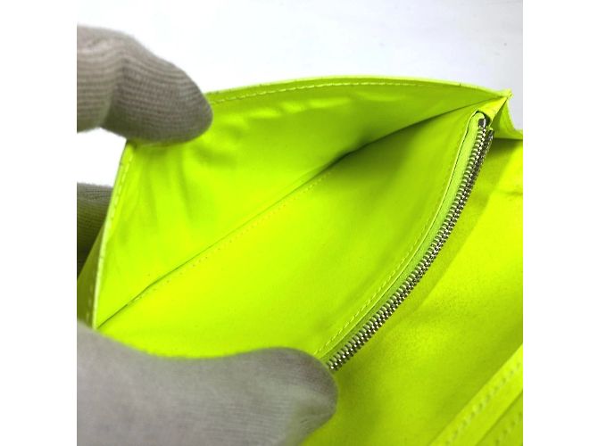 Cartera Larga Brazza Damier Infini Louis Vuitton Amarillo - vista 14
