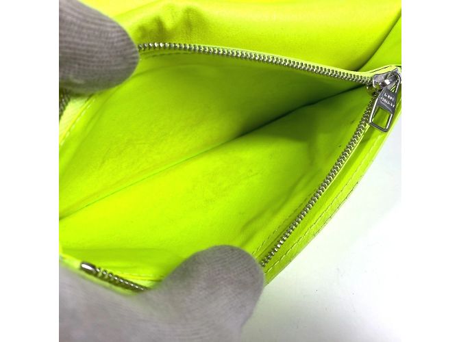 Cartera Larga Brazza Damier Infini Louis Vuitton Amarillo - vista 15