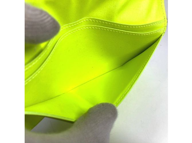 Cartera Larga Brazza Damier Infini Louis Vuitton Amarillo - vista 17