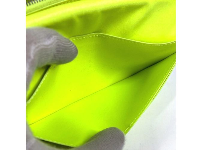Cartera Larga Brazza Damier Infini Louis Vuitton Amarillo - vista 18