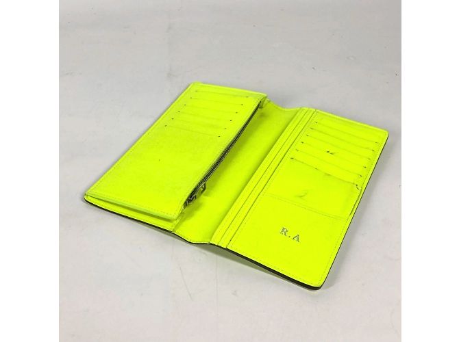 Cartera Larga Brazza Damier Infini Louis Vuitton Amarillo - vista 7