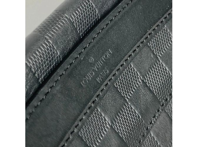 Borsa Loft Damier Infini Louis Vuitton Nero - vista 13