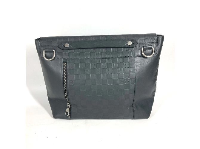 Borsa Loft Damier Infini Louis Vuitton Nero - vista 2