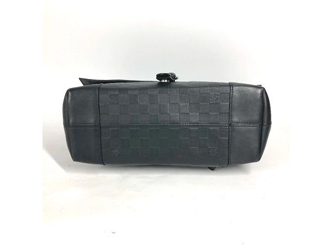 Borsa Loft Damier Infini Louis Vuitton Nero - vista 6