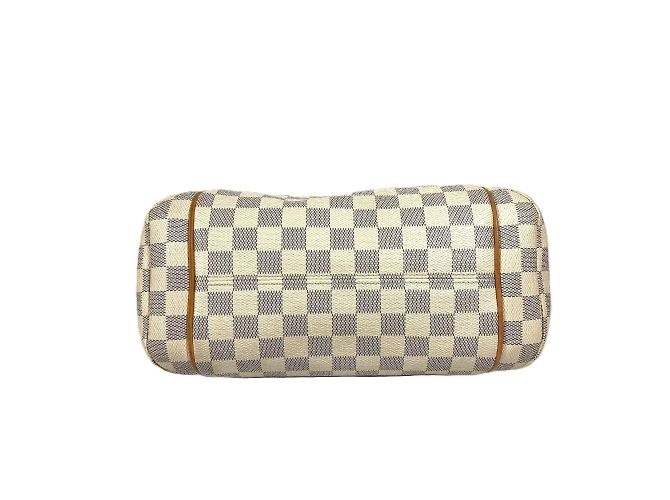 Borsa Tote Louis Vuitton Damier Azur Totally PM Bianco - vista 5
