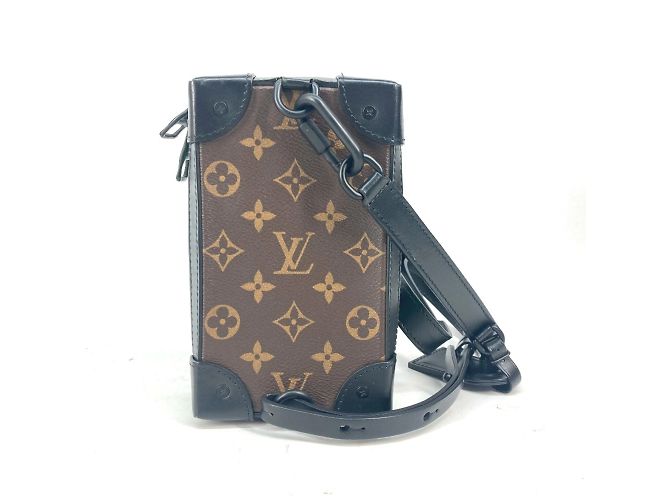 Bolsa de telefone Monogram Soft Trunk da Louis Vuitton Marrom - vista 2