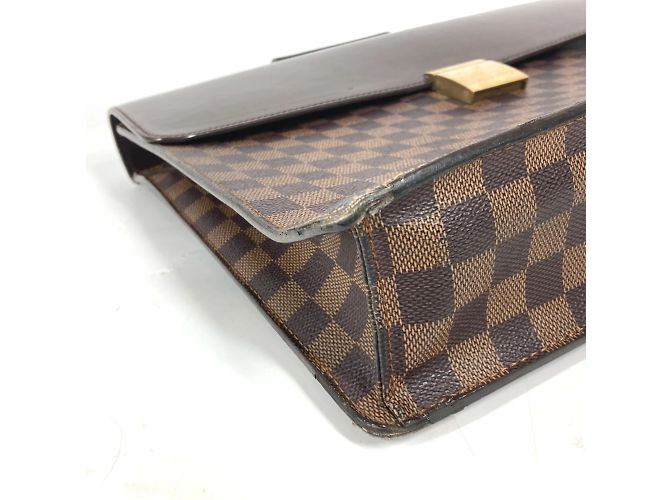 Borsa Louis Vuitton Damier Altona PM Marrone Damier ebene - vista 7