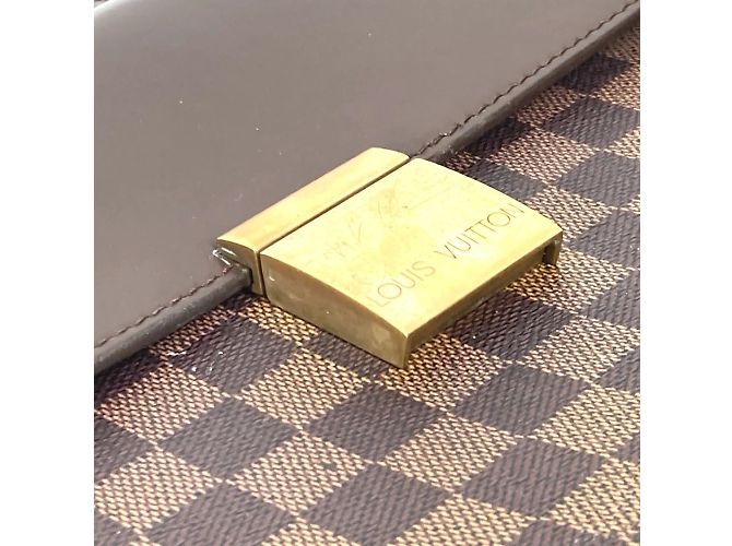 Borsa Louis Vuitton Damier Altona PM Marrone Damier ebene - vista 8