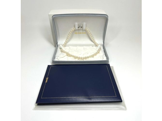 Collana di perle Akoya TASAKI Bianco - vista 14