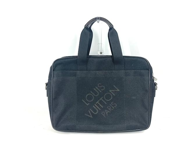 Borsa Louis Vuitton Damier Geant Nero - vista 2