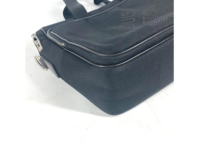 Borsa Louis Vuitton Damier Geant Nero - vista 8
