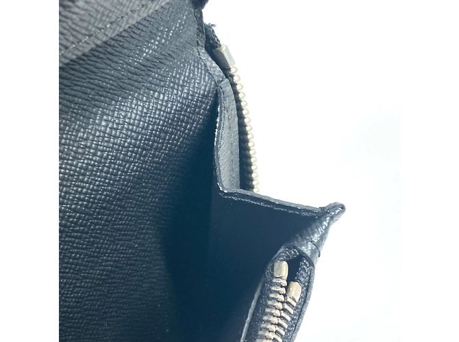 Louis Vuitton Damier Graphite Long Wallet Black - view 14