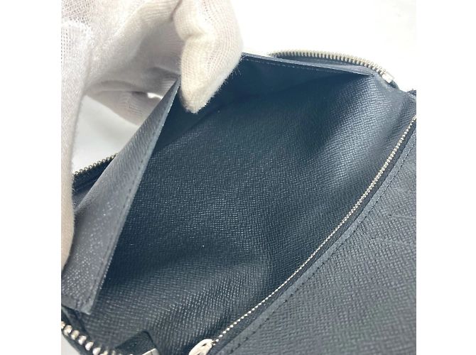 Louis Vuitton Damier Graphite Long Wallet Black - view 17