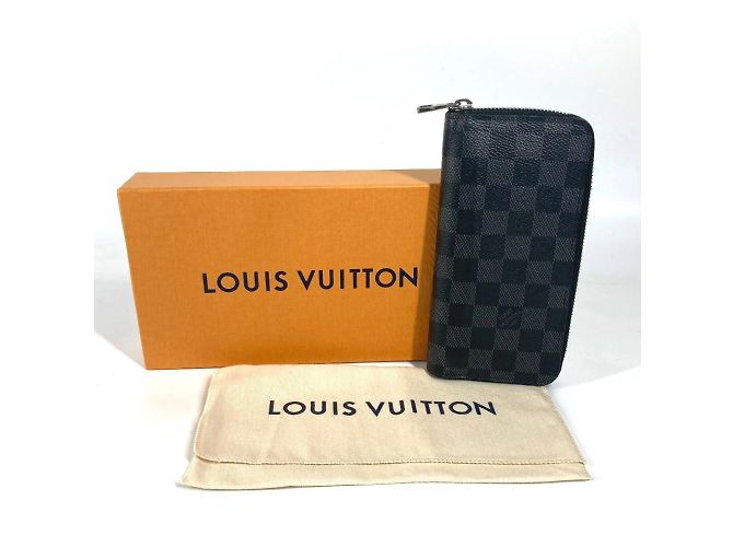 Louis Vuitton Damier Graphite Long Wallet Black - view 18