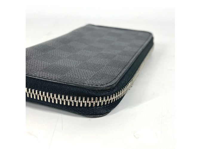 Louis Vuitton Damier Graphite Long Wallet Black - view 6