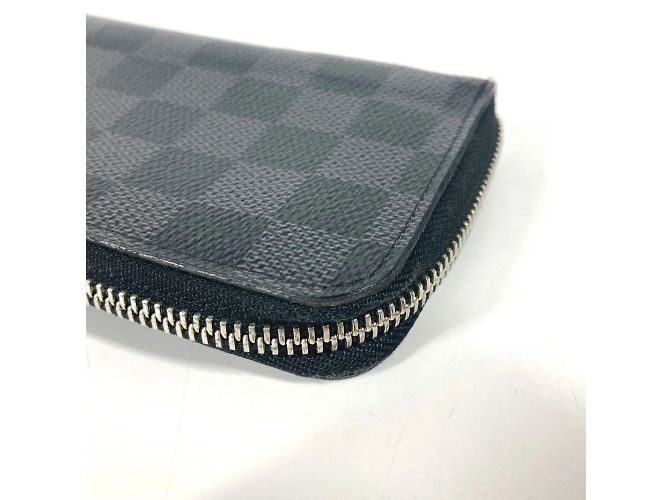 Louis Vuitton Damier Graphite Long Wallet Black - view 7
