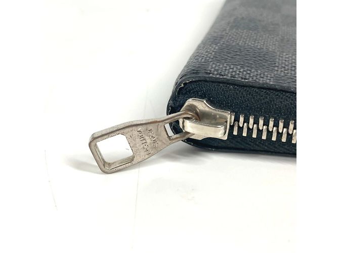 Louis Vuitton Damier Graphite Long Wallet Black - view 8