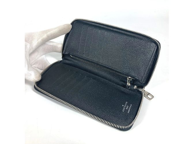 Louis Vuitton Damier Graphite Long Wallet Black - view 9