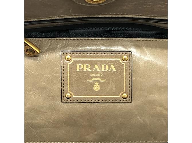 Tote Borsa Logo Prada BN2626 Marrone - vista 10