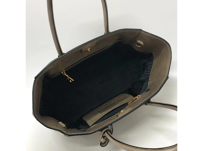 Tote Borsa Logo Prada BN2626 Marrone - vista 8