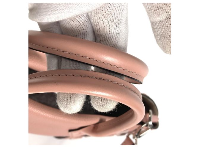 Borsa tote in velluto Monogram Louis Vuitton Rosa - vista 11
