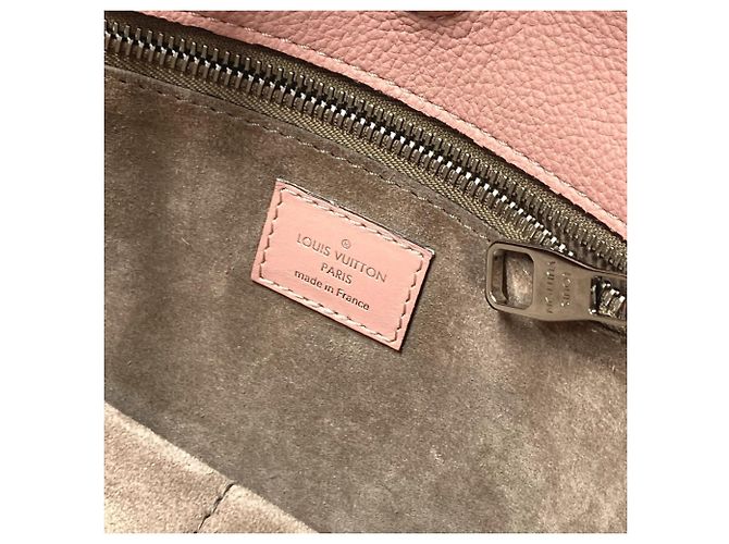 Borsa tote in velluto Monogram Louis Vuitton Rosa - vista 13